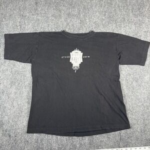 Vintage Bonnie Raitt The Draw Tour Stage Crew T Shirt Black